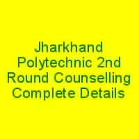 JCECE second round counselling results