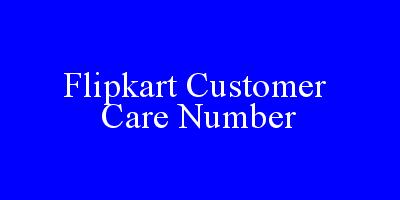 Flipkart Customer Care